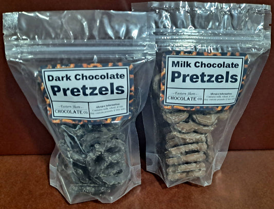 Dark Chocolate Pretzel Twists (3oz)