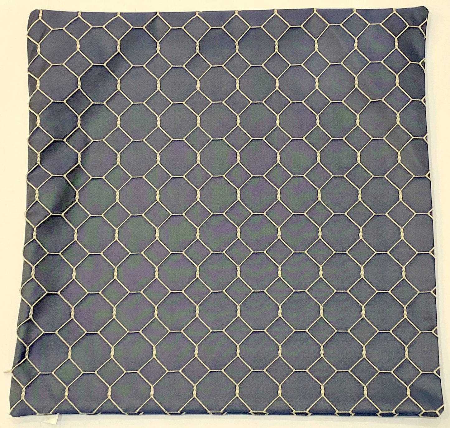 Decorative Pillow - 20" x 20" Juno Cobalt 100% Polyester Highgrove