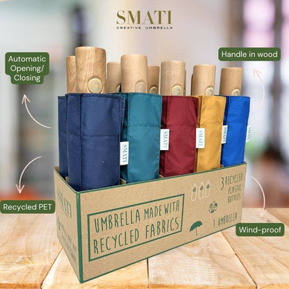 Recycled Plastic Color Umbrella