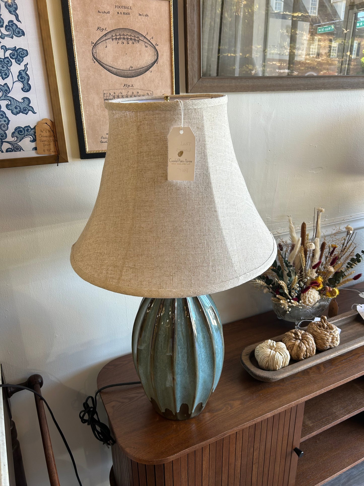 Teal Lamps