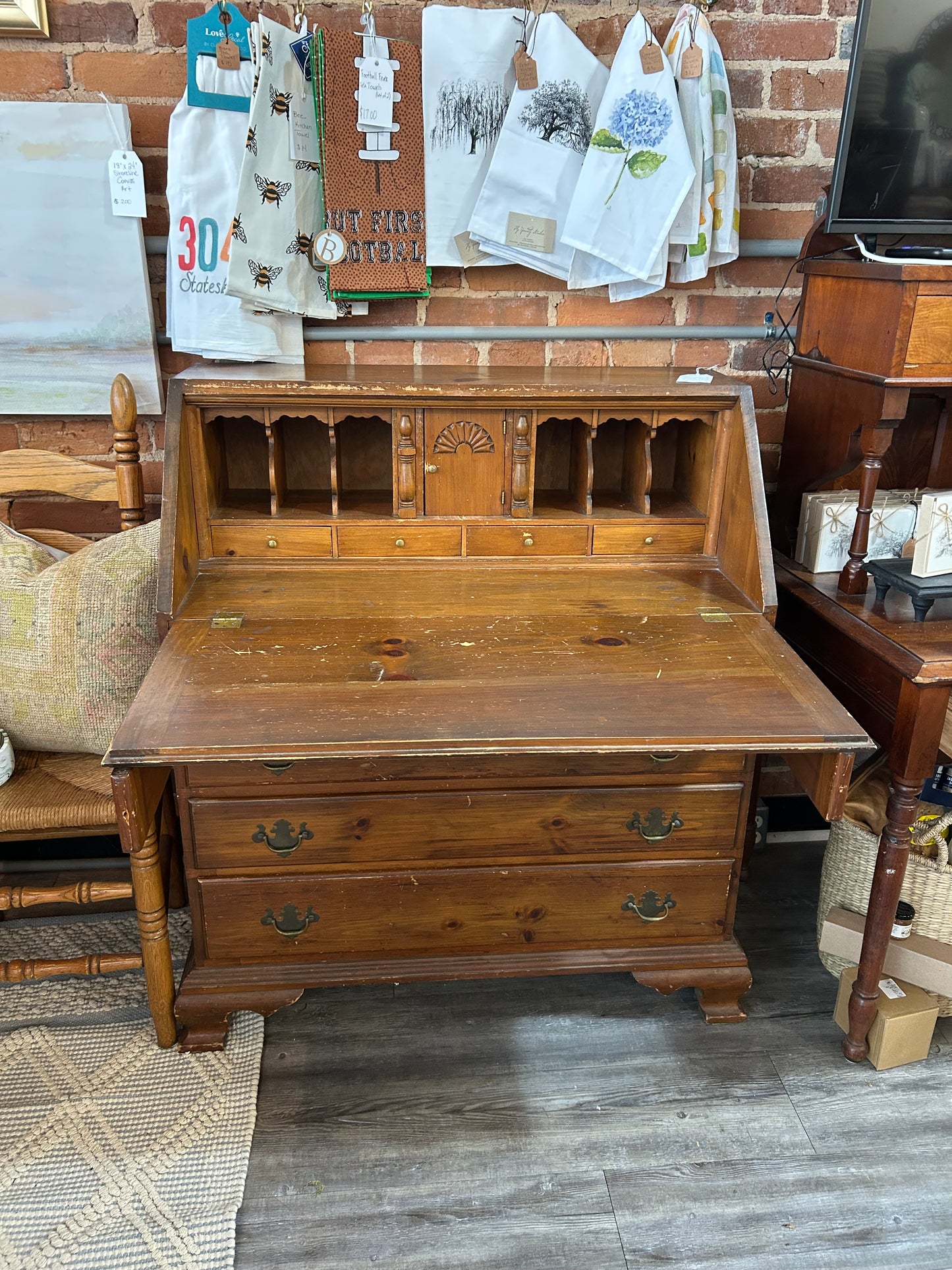 Secretary Solid Wood